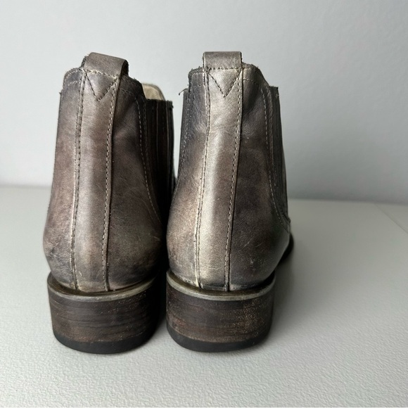 Freebird by Steven Men’s Brown Gray Distressed Leather Argo Chelsea Boots Size 9 main image 6